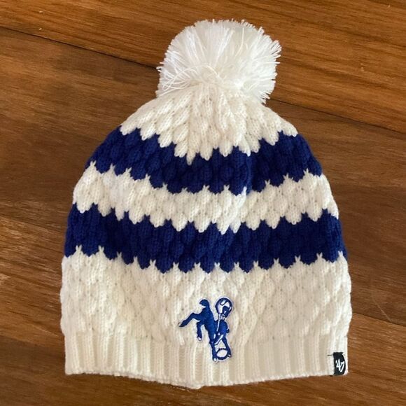 47Brand Colts Legacy Kendall Beanie New w Tags - Picture 1 of 4